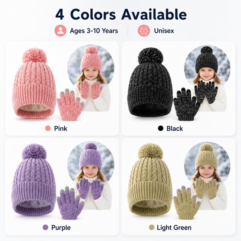 Kids Winter Knit Hat Touchscre - Touch Screen Gloves review and price