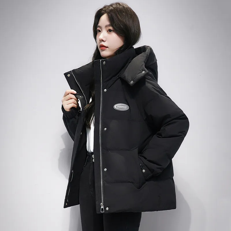 Yellow Winter Short Coat Women - Down Jacket Packable review and price