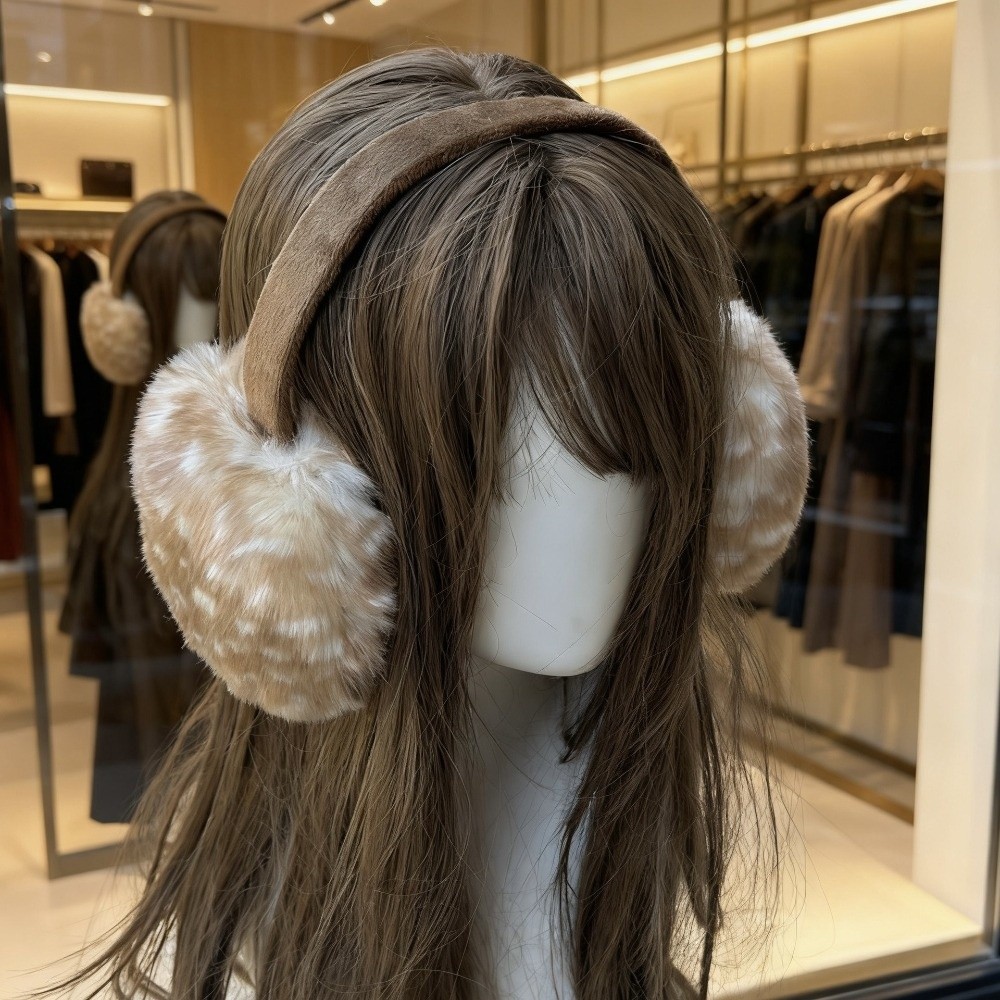 Cute Deer Print Scarf Winter W - Earmuffs Foldable review and price