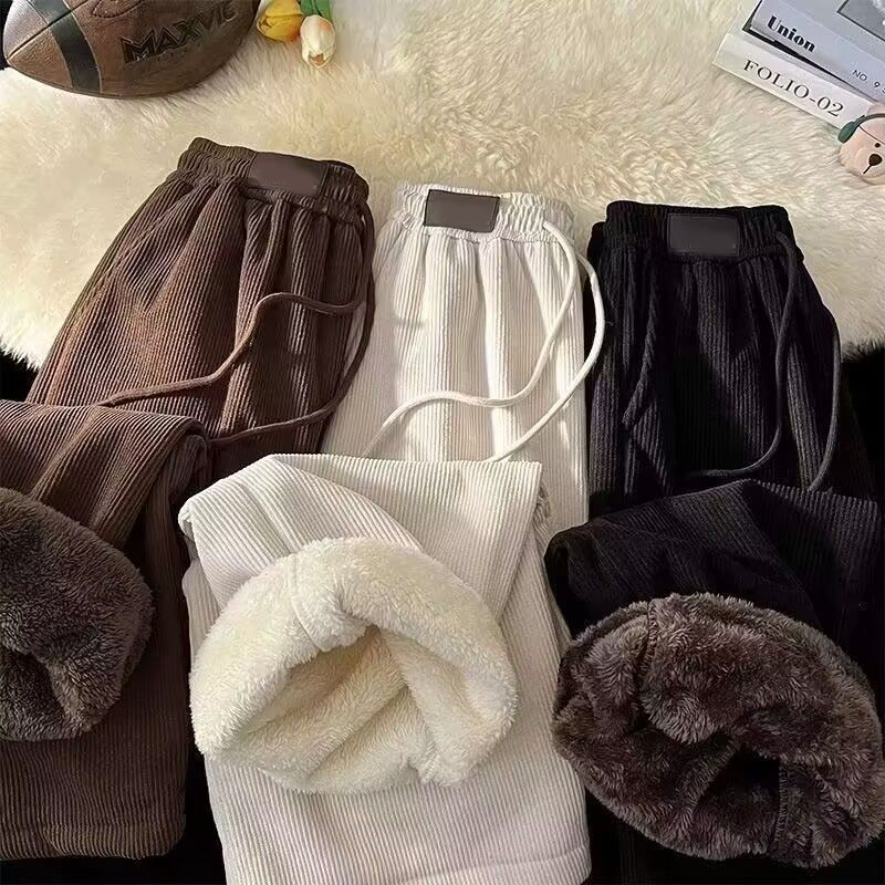 Wide Leg Corduroy Pants Women  - Corduroy Pant Warm review and price