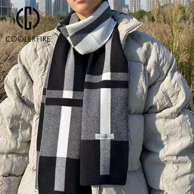 New Winter Men Scarf Keep Warm - Wool Scarf Men review and price