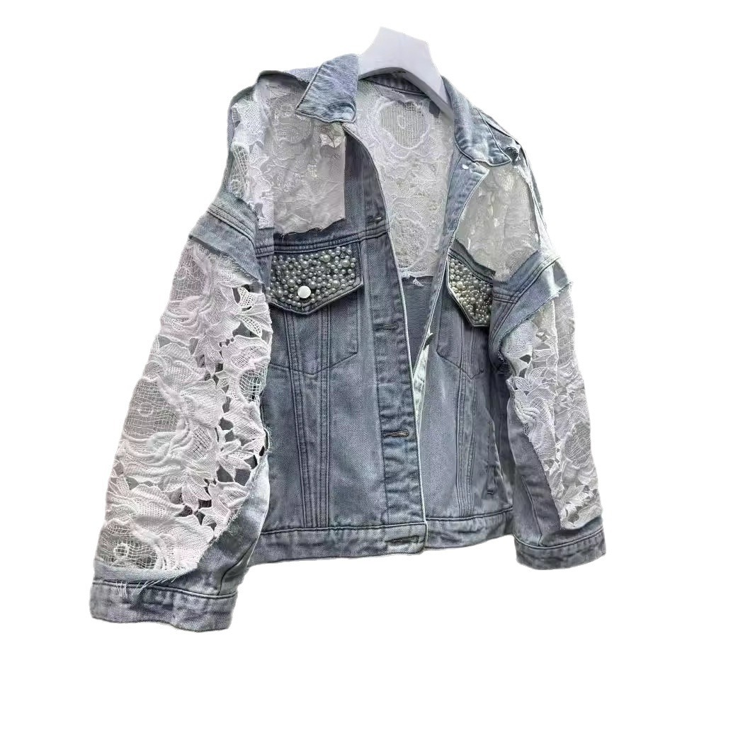 Spliced Embroidery Jacket Wome - Down Jacket Packable review and price